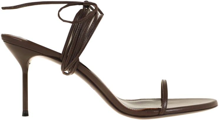 Paris Texas PARIS TEXAS LIDIA LACE UP SANDAL 70