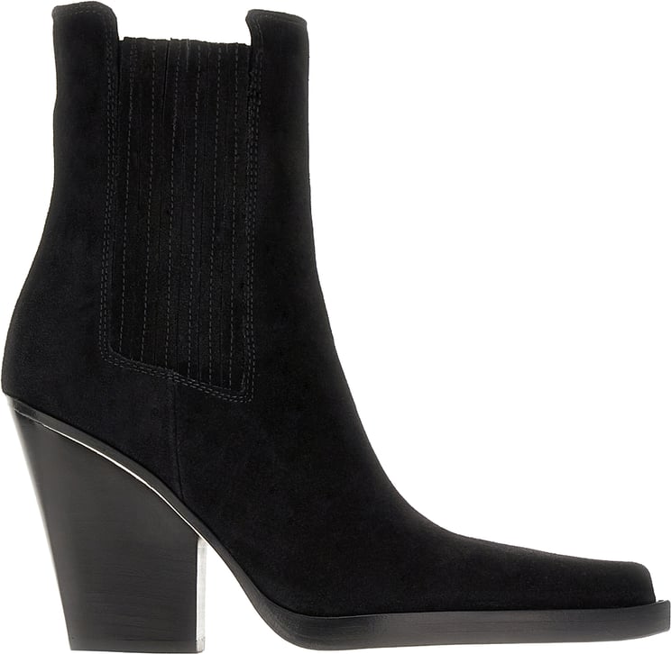 Paris Texas Paris Texas Black suede Dallas ankle boots