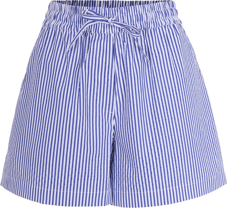 P.A.R.O.S.H. Pinstriped Shorts With Rhinestones