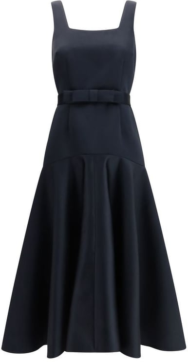 P.A.R.O.S.H. P.A.R.O.S.H. Blue Polyester Casual Dress