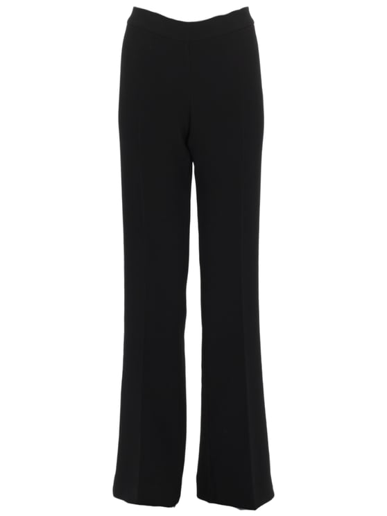 P.A.R.O.S.H. High-Waisted Wide-Leg Pants With Tailored Silhouette