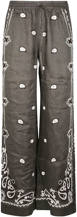 P.A.R.O.S.H. Beach26 Wide Leg Pant Green