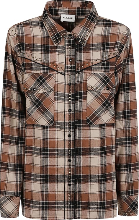 P.A.R.O.S.H. Cowboy Shirt Brown
