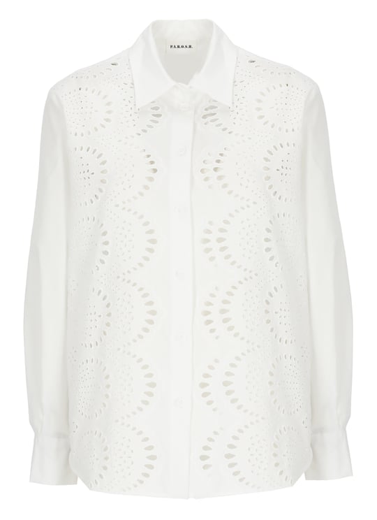 P.A.R.O.S.H. Shirts White