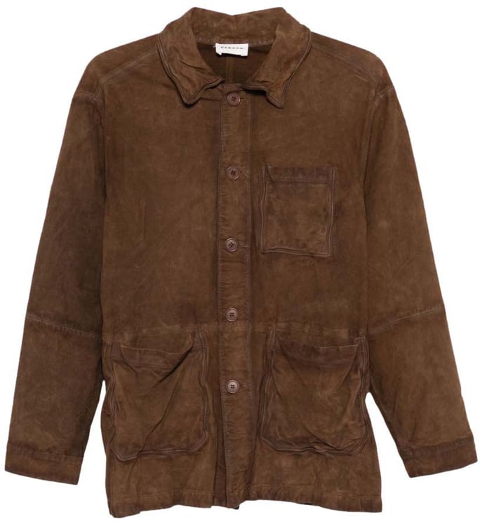 P.A.R.O.S.H. Jackets Leather Brown