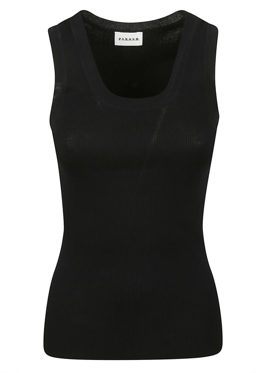 P.A.R.O.S.H. Cipria26 Tank Top Black