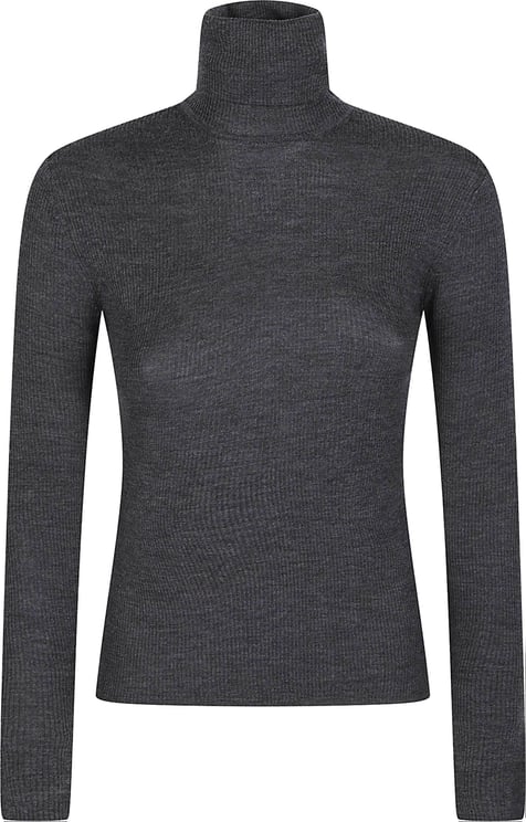 P.A.R.O.S.H. Long Turtle Neck Long Sleeve Sweater Grey