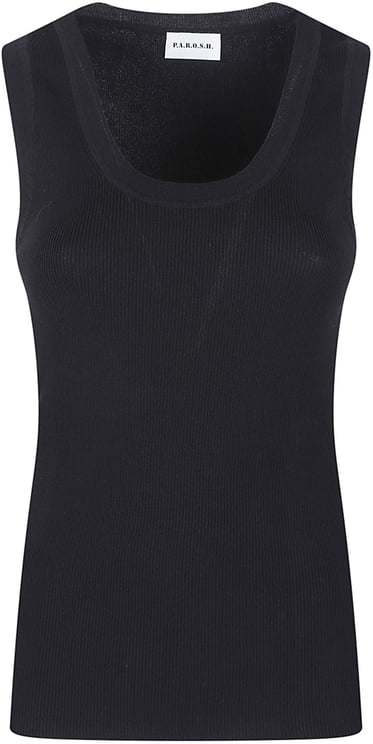 P.A.R.O.S.H. Cipria26 Tank Top Black