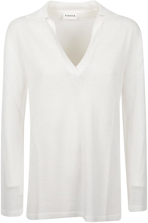 P.A.R.O.S.H. Babygirl V Neck Sweater Nude