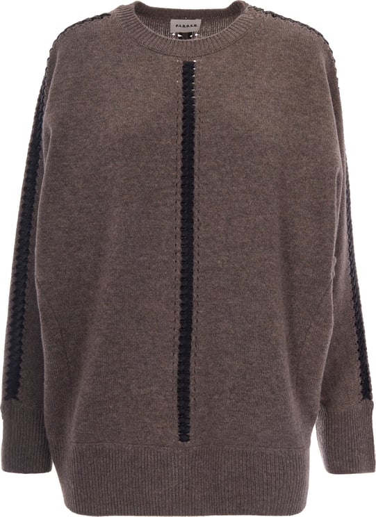 P.A.R.O.S.H. Sweaters Greige Chiaro