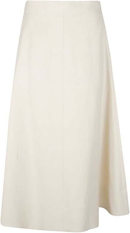 P.A.R.O.S.H. Raisa26 Midi Skirt Nude