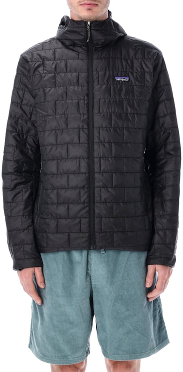 Patagonia Nano Hoodie Jkt Nero