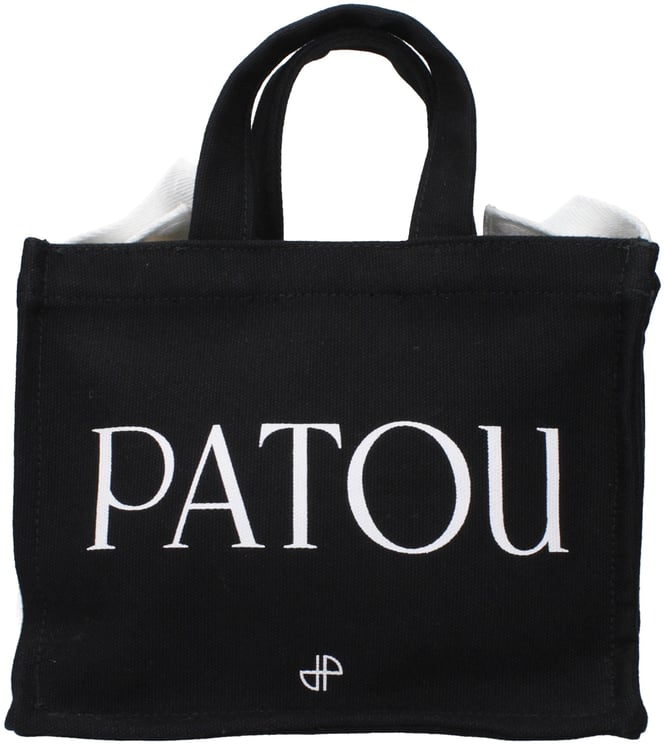 Patou Patou Black Cotton Handbag
