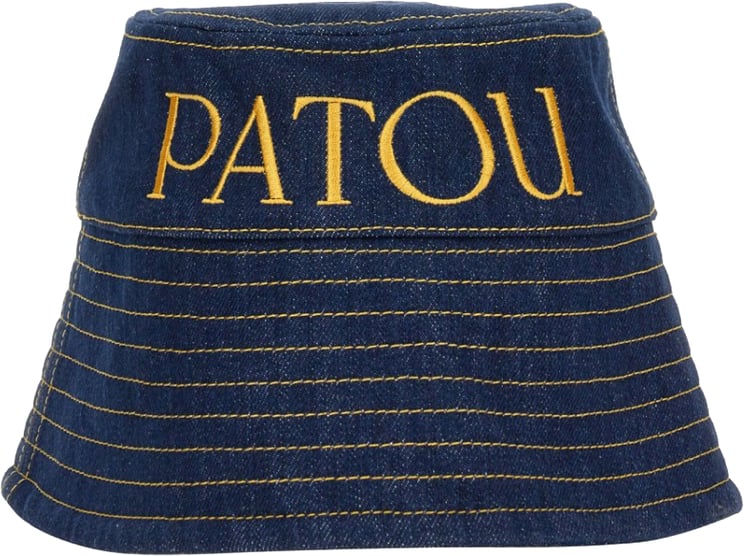 Patou Structured Bucket Hat With Embroidered Logo