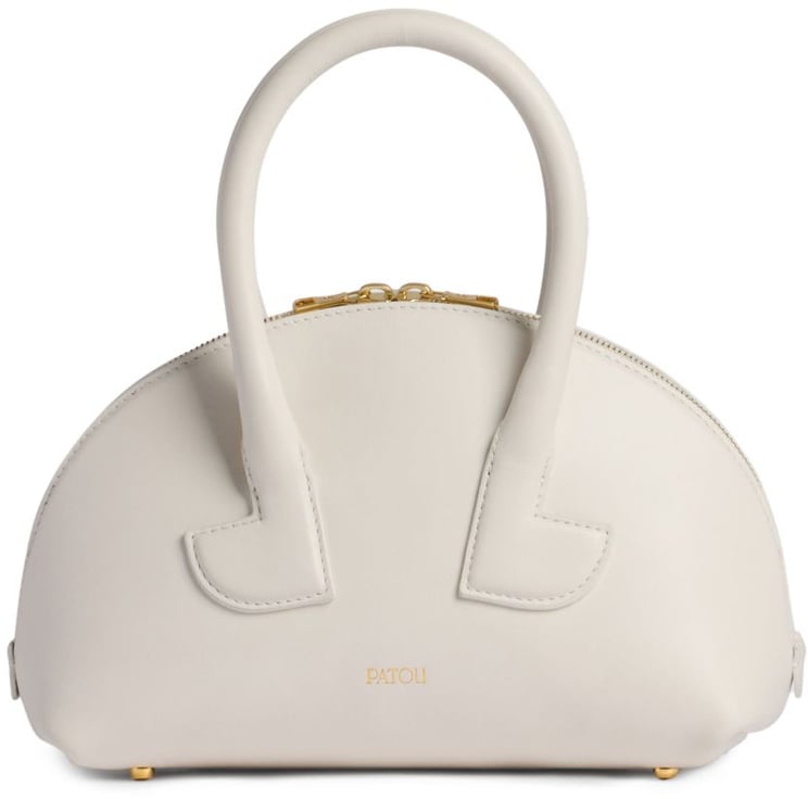 Patou Elegant White Handbag