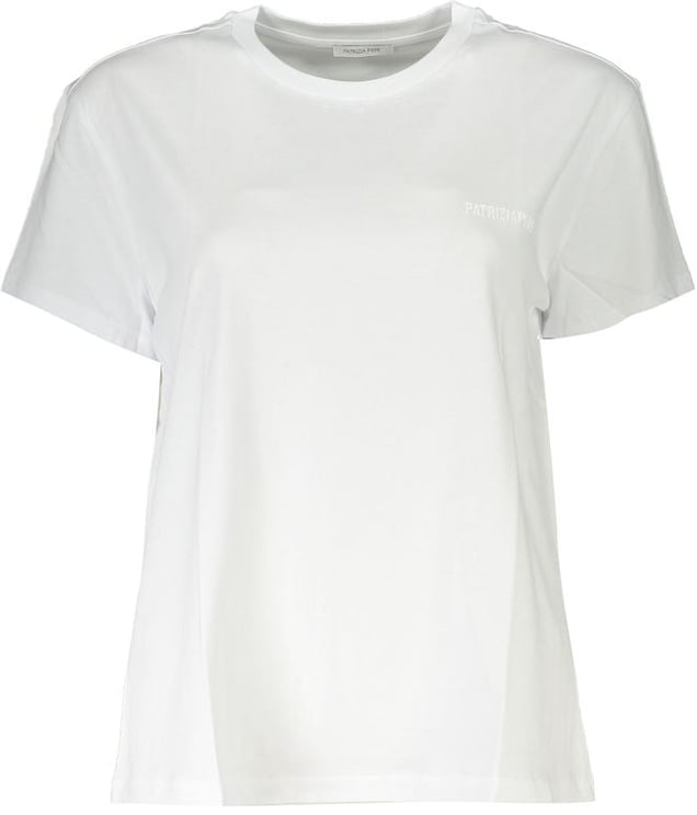 Patrizia Pepe Patrizia Pepe Bianco Organic Cotton Women T-Shirt