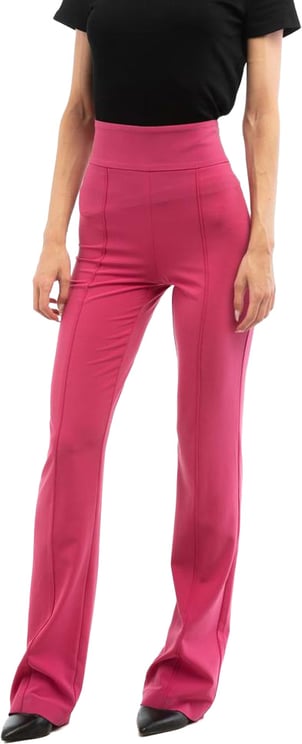 Patrizia Pepe Patrizia Pepe Fuchsia Polyester Casual Pants