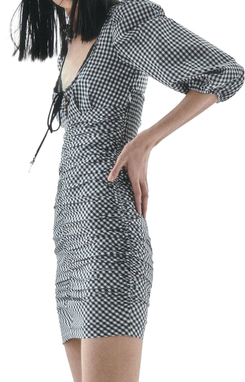 Patrizia Pepe Patrizia Pepe Bicolor Cotton Casual Dress
