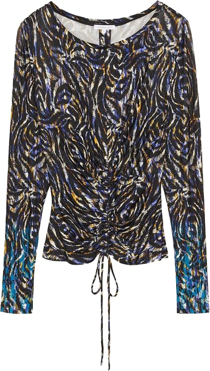 Patrizia Pepe Patrizia Pepe Multicolor Polyester Long Sleeve T-Shirt