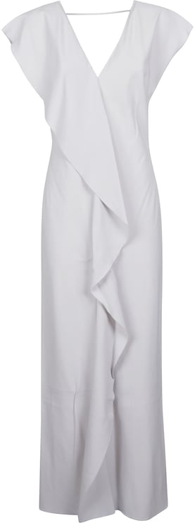 Patrizia Pepe Short Sleeve Dress Grey