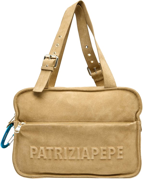 Patrizia Pepe Bags Sand Beige Suede