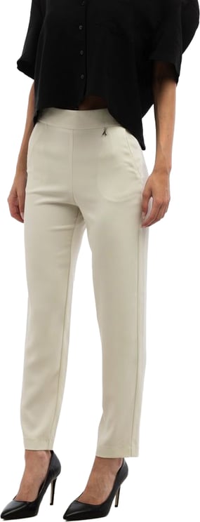 Patrizia Pepe Patrizia Pepe Gray Polyester Casual Pants