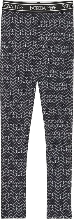 Patrizia Pepe Patrizia Pepe Black Polyester Leggings