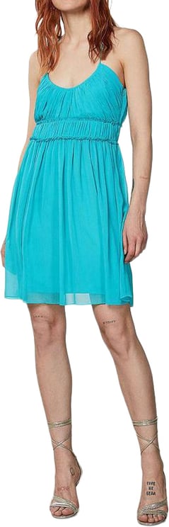 Patrizia Pepe Patrizia Pepe Turquoise Polyester Casual Dress