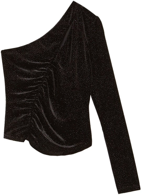 Patrizia Pepe Knitwear Top Purple Glitter