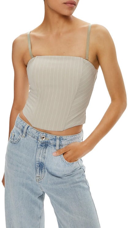 Patrizia Pepe Patrizia Pepe Top Grey