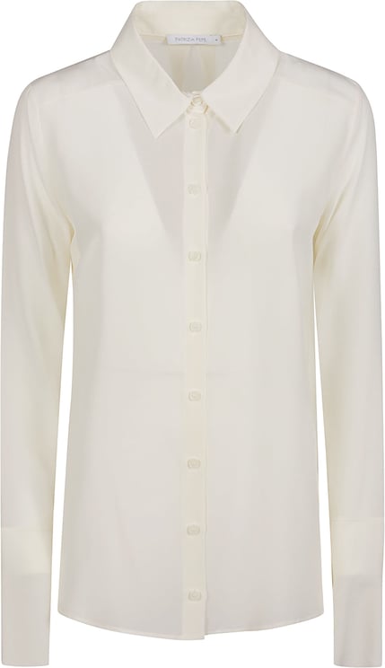 Patrizia Pepe Long Sleeve Shirt White
