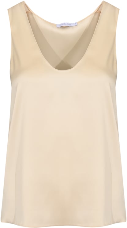 Patrizia Pepe Top Warm Ivory