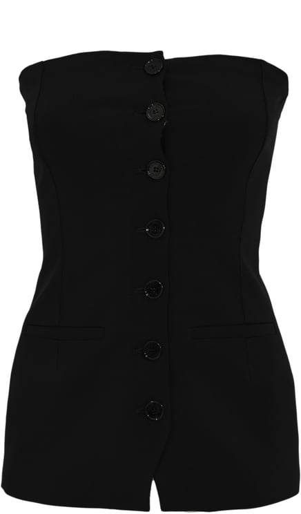 Patrizia Pepe Top Black