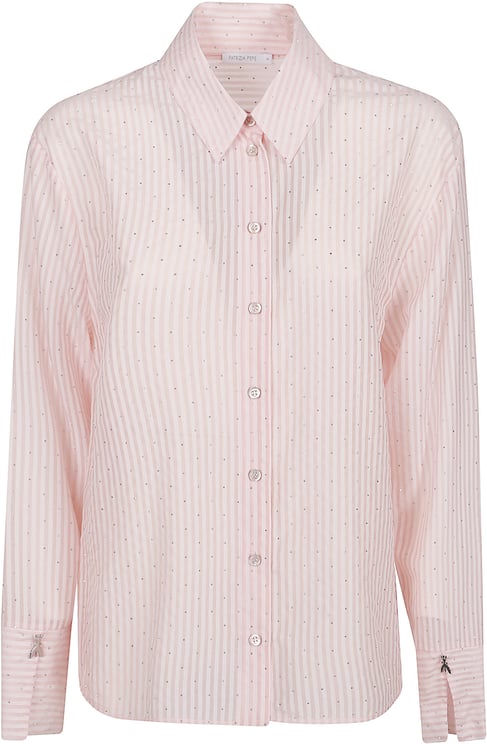 Patrizia Pepe Long Sleeve Shirt Pink