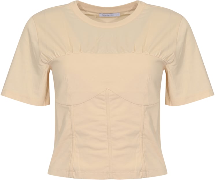Patrizia Pepe T-Shirts And Polos Warm Ivory