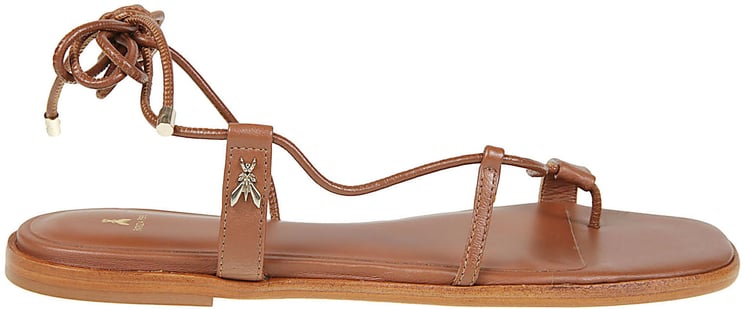 Patrizia Pepe Flat Sandal Brown
