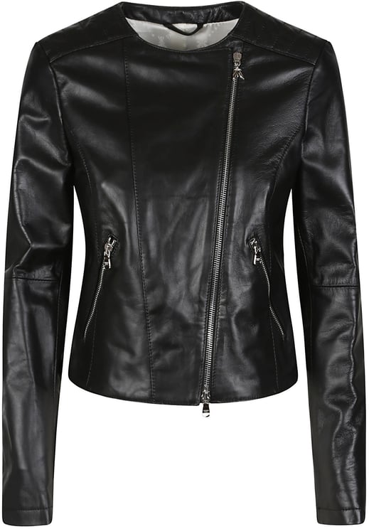 Patrizia Pepe Biker Jacket Black