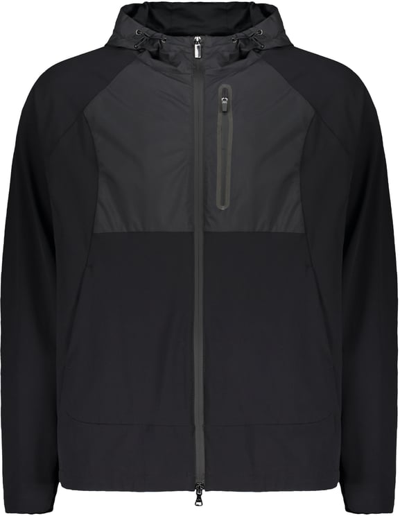 Paul & Shark Light black jacket with practical hood