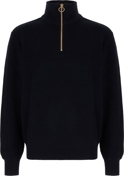 Paul & Shark Paul & Shark Midnight blue wool blend sweater