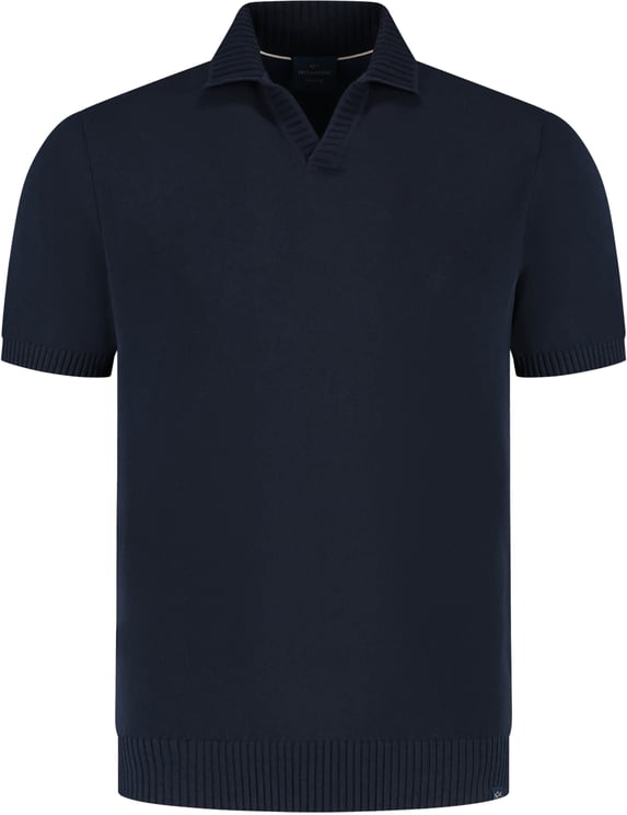 Paul & Shark Men's Knitted Cotton Polo Shirt