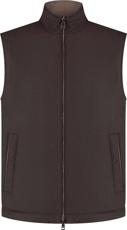 Paul & Shark Men's Woven Reversible Vest