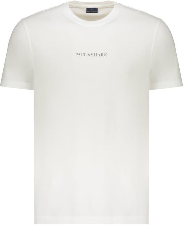 Paul & Shark White cotton T-shirt, classic fit