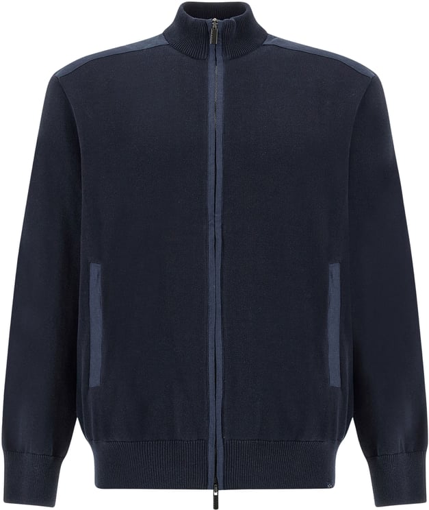 Paul & Shark Paul & Shark 26411702 Vesten Donkerblauw 26411702