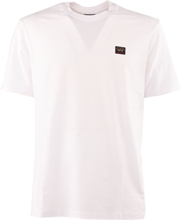 Paul & Shark White Crewneck T-Shirt