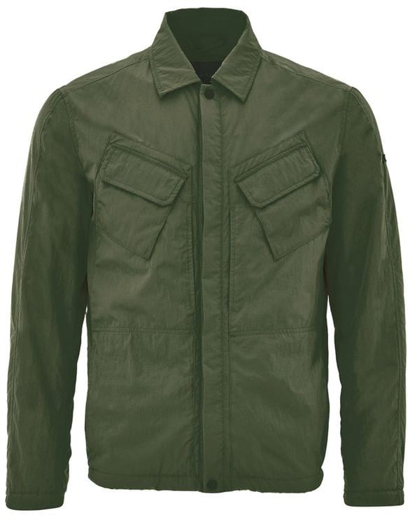 Paul & Shark Paul & Shark Green Polyester Coat