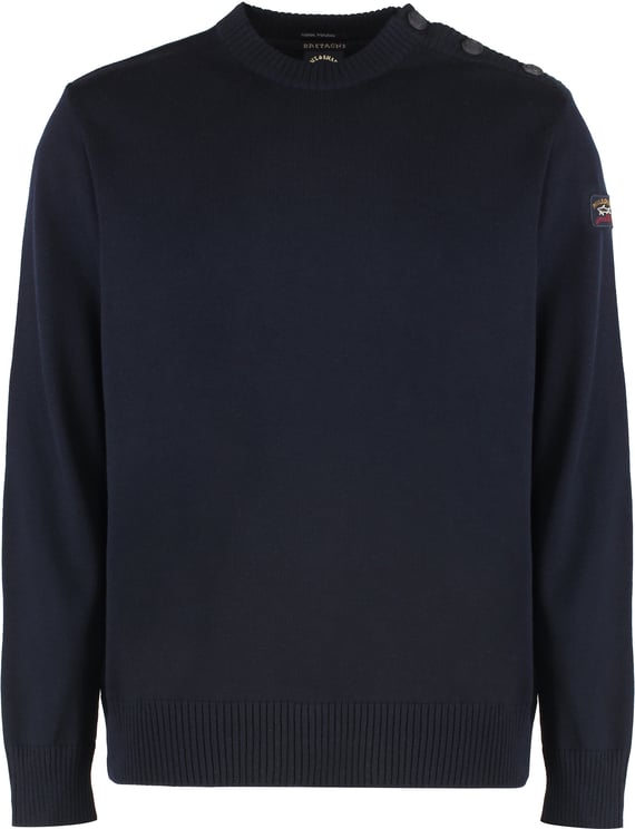 Paul & Shark virgin wool crew-neck sweater