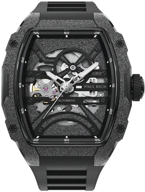 Paul Rich Astro Skeleton Galaxy Black FAS25 automatisch horloge 42.5 mm