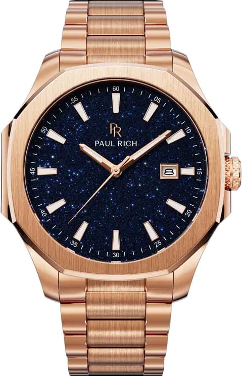 Paul Rich Mercer Regent Aventurine Blue MER04 horloge