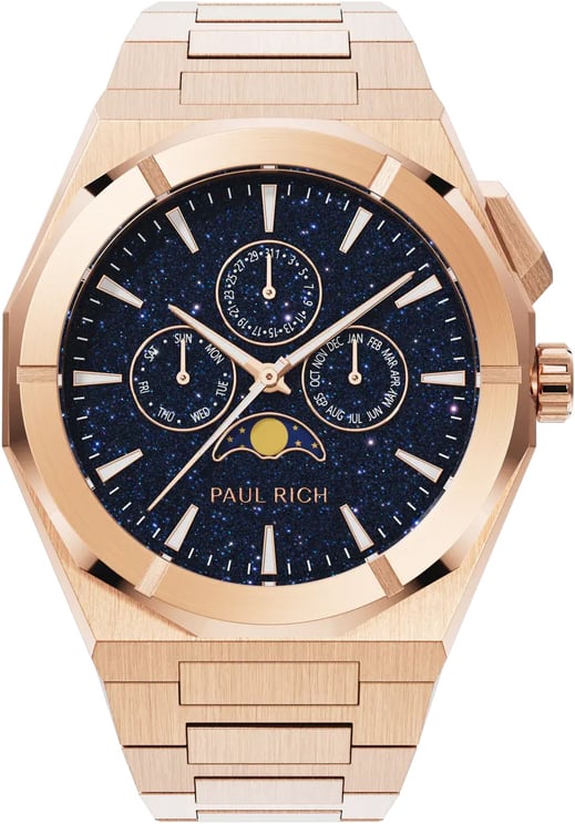 Paul Rich Moonphase Star Dust II Rose Gold MOON04 horloge