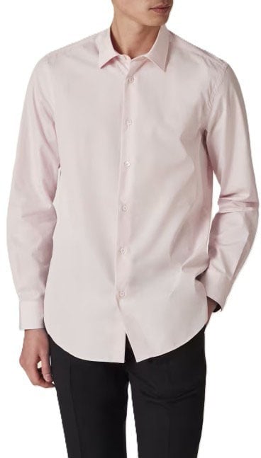 Paul Smith Chemise unie rose coton Paul Smith Homme M1R 800P2 V00050 21